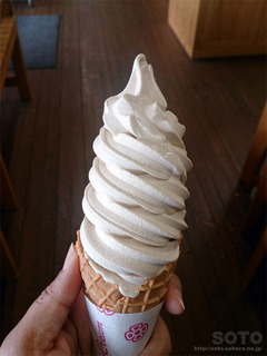 黒千石きなこソフトクリーム