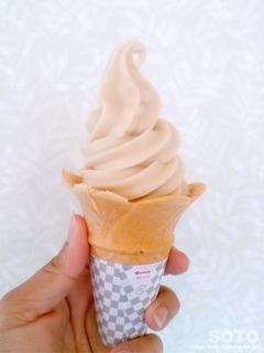 いちじくソフトクリーム