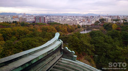 名古屋城(天守閣 7階からの眺め)