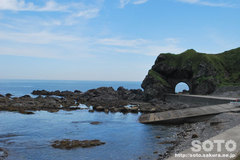 黄金道路 海岸トンネル