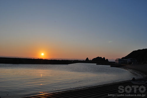 2013/06/23の夕陽