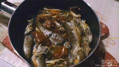 釣り体験(バター煮込み)