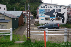 羅臼(足湯への道)