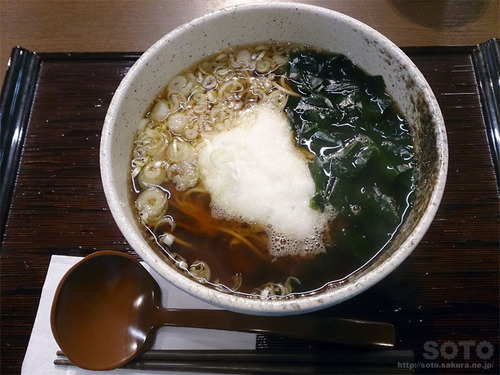 道の駅むろね(とろろ蕎麦)