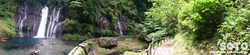 白水の滝(パノラマ)