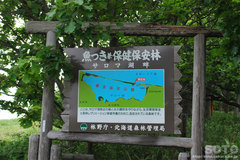 ワッカ原生花園(看板)