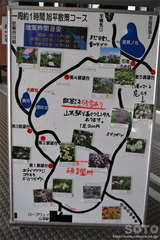 旭平周辺散策路 案内図
