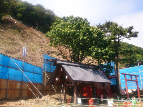 北門神社(工事中)