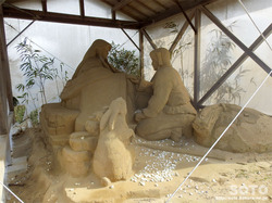 白兎神社(砂像)
