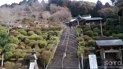 大津山阿蘇神社(拝殿への階段)