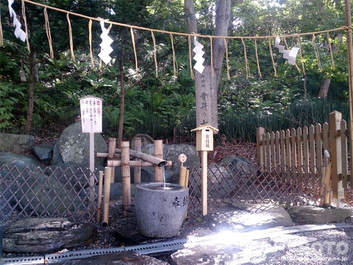 千歳神社(湧水)