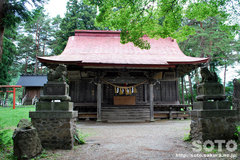 鬼越蒼前神社(拝殿)