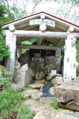 羅臼神社の湧水