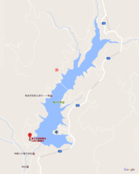 竜門ダム（GoogleMap）