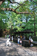 柿原養鱒場(釣り堀)