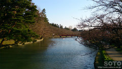 弘前城のお堀