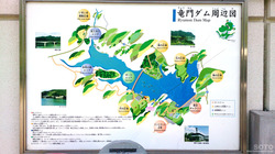 龍門ダム(案内図)
