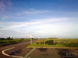 霧多布岬展望台駐車場