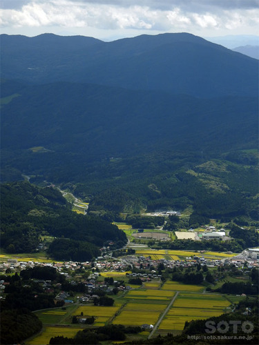室根山(天文台屋上からの眺め)