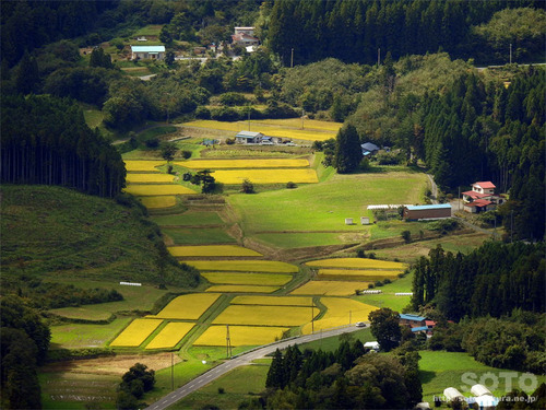 室根山(天文台屋上からの眺め)
