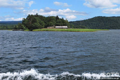 阿寒湖遊覧船(チュウルイ島)