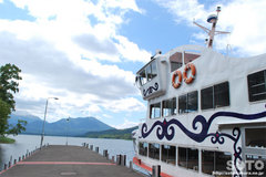 阿寒湖遊覧船(チュウルイ島桟橋)