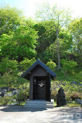 しかべ間歇泉公園(薬師如来)