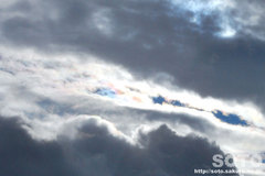 2011/11/21の彩雲