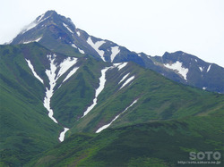 ポン山(大ポン山頂上から見た利尻富士)