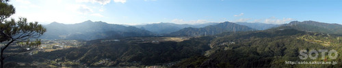 嵩山(小天狗からの眺め02)