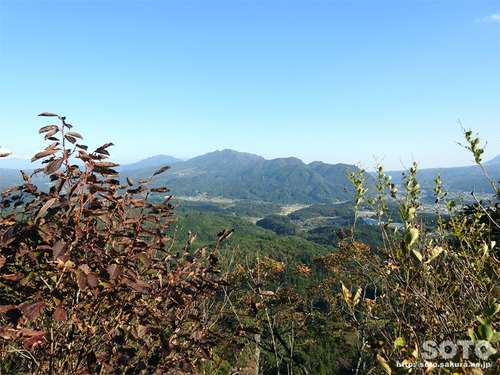 嵩山(中天狗からの眺め)