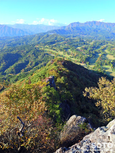 嵩山(大天狗からの眺め)