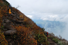 秋の黒岳登山(5)
