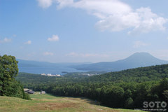 白湯山自然観察路(ゲレンデからの眺め)